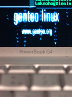 Gentoo on a Powerbook G4